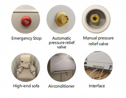 Kingshare KH03-5 / KH03-6 Hard-Shell Hyperbaric Oxygen Chambers