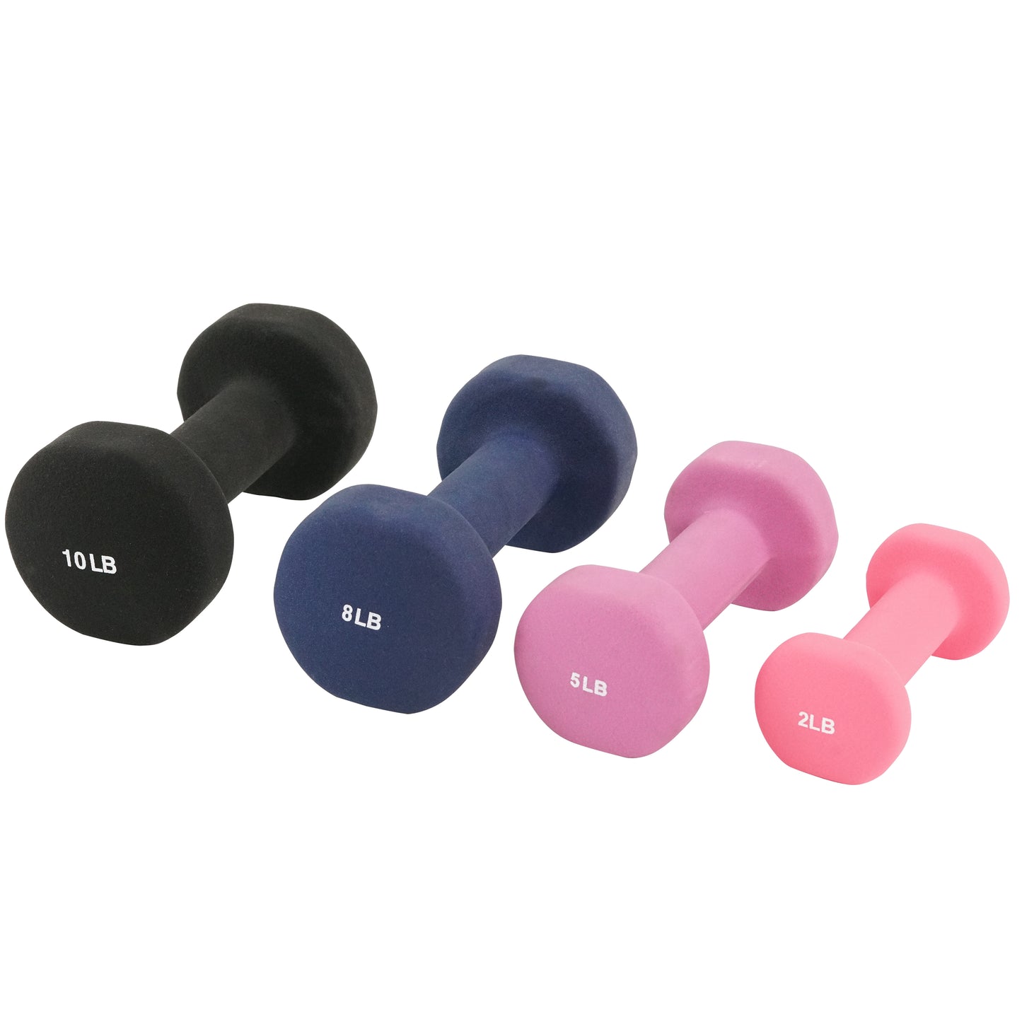 Sunny Health & Fitness Neoprene Dumbbell - 2lb (PAIR)