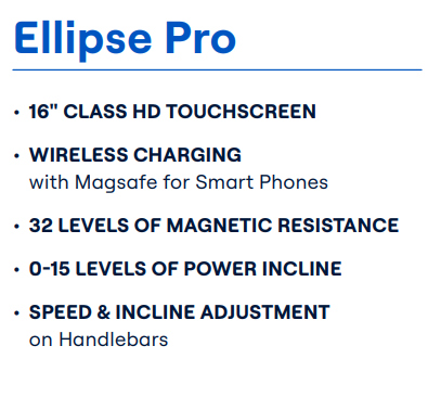 Echelon Ellipse Pro Rear Drive Elliptical – 16” Touchscreen | Pre-Order Now (Limited Stock, Ships in 12–16 Weeks)