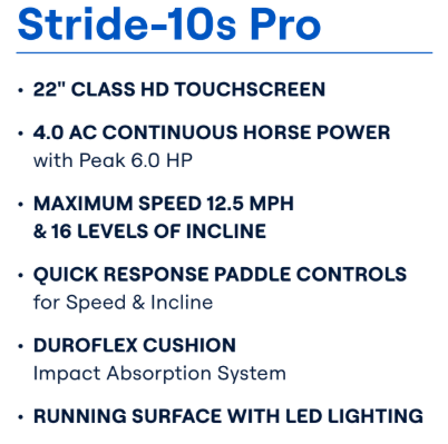 Echelon Stride-10s Pro Treadmill – 22” Touchscreen | Pre-Order Now (Limited Stock, Ships in 12–16 Weeks)