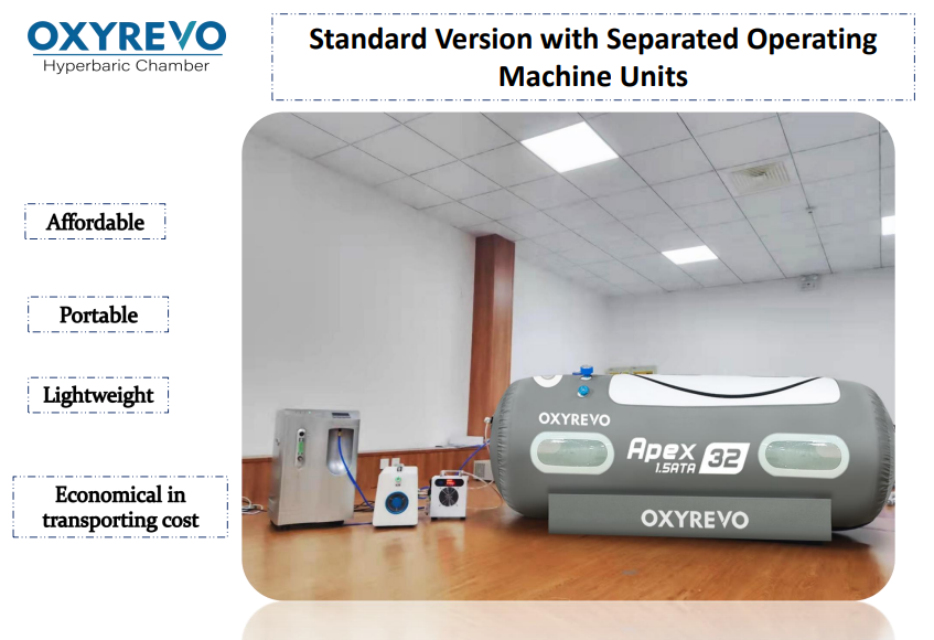 Oxyrevo Apex32 Soft Hyperbaric Chamber
