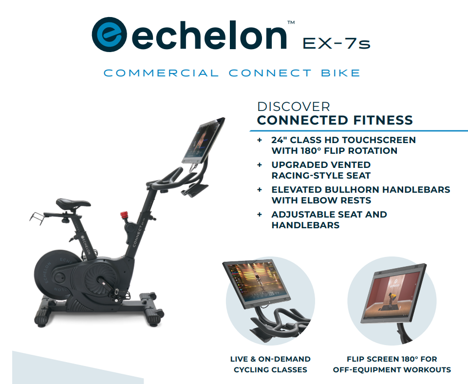 Echelon EX-7s Connect Bike – Premium Smart Cycling | Pre-Order Now (Limited Stock, Ships in 12–16 Weeks)