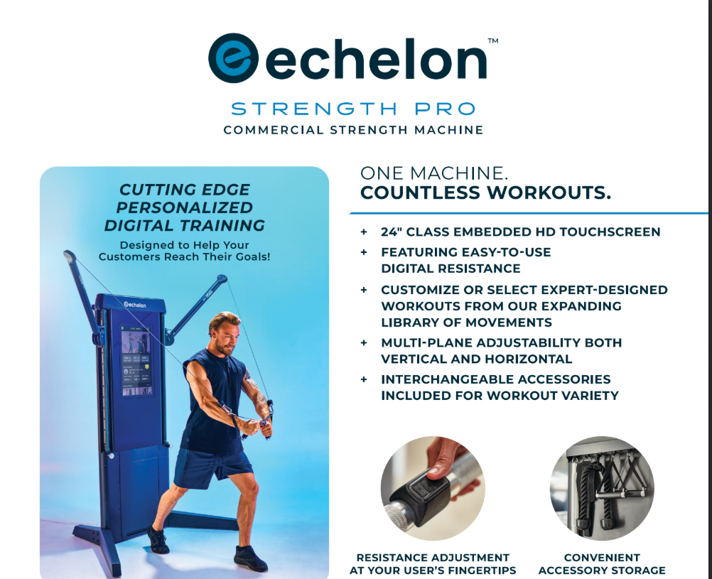 Echelon Strength Pro - Luxury Home Fitness