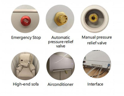 Kingshare KH03-5 / KH03-6 Hard-Shell Hyperbaric Oxygen Chambers