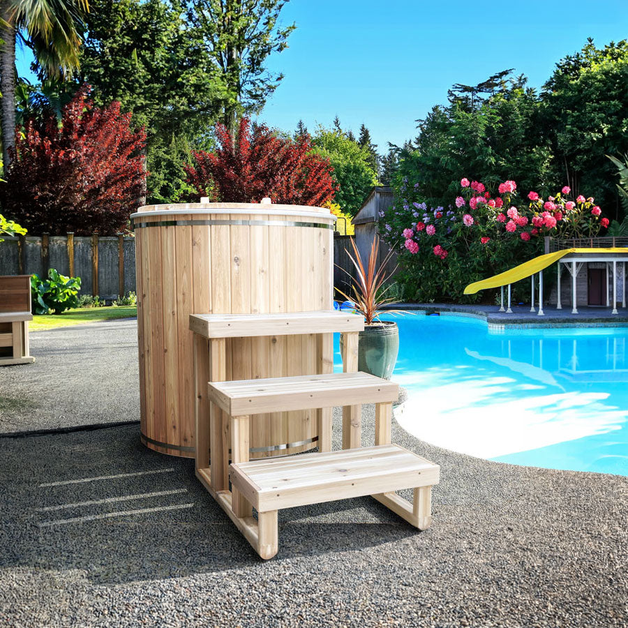 Dundalk LeisureCraft Canadian Timber Baltic Cold Plunge Tub