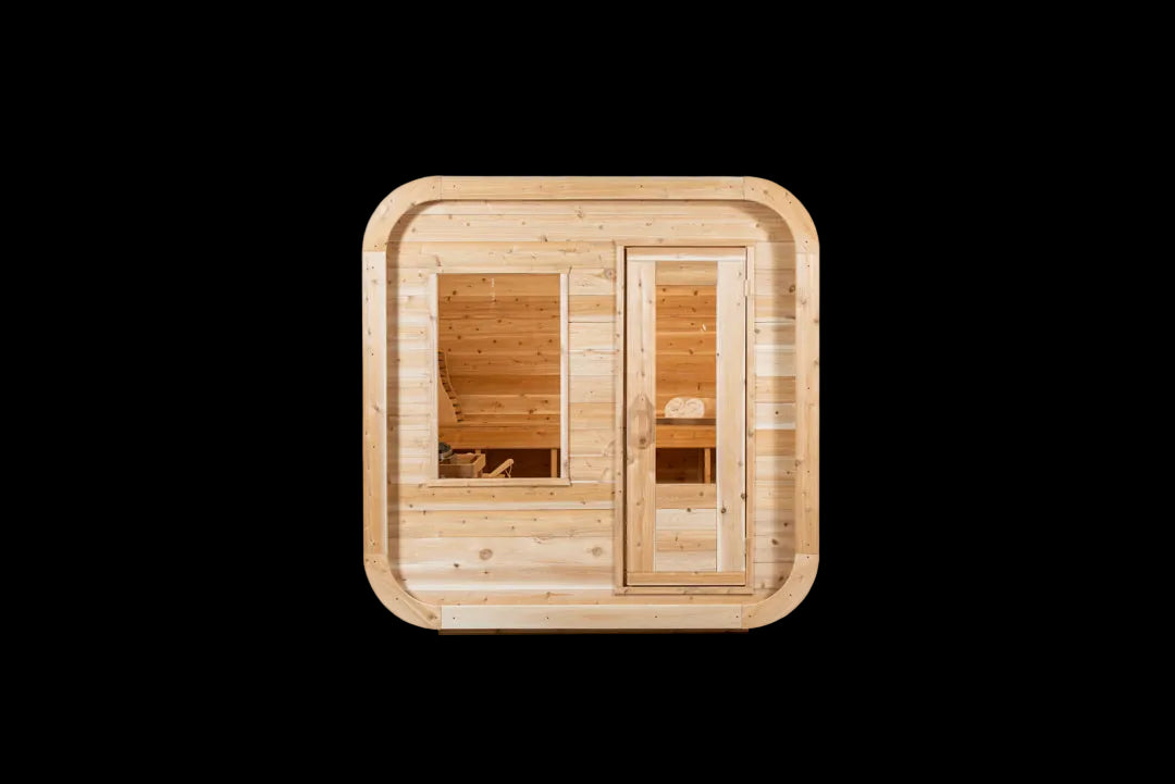 Dundalk Leisurecraft CT Luna Outdoor Sauna | Eastern White Cedar