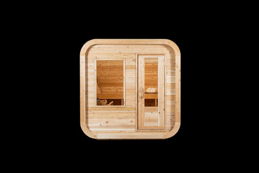 Dundalk Leisurecraft CT Luna Outdoor Sauna | Eastern White Cedar