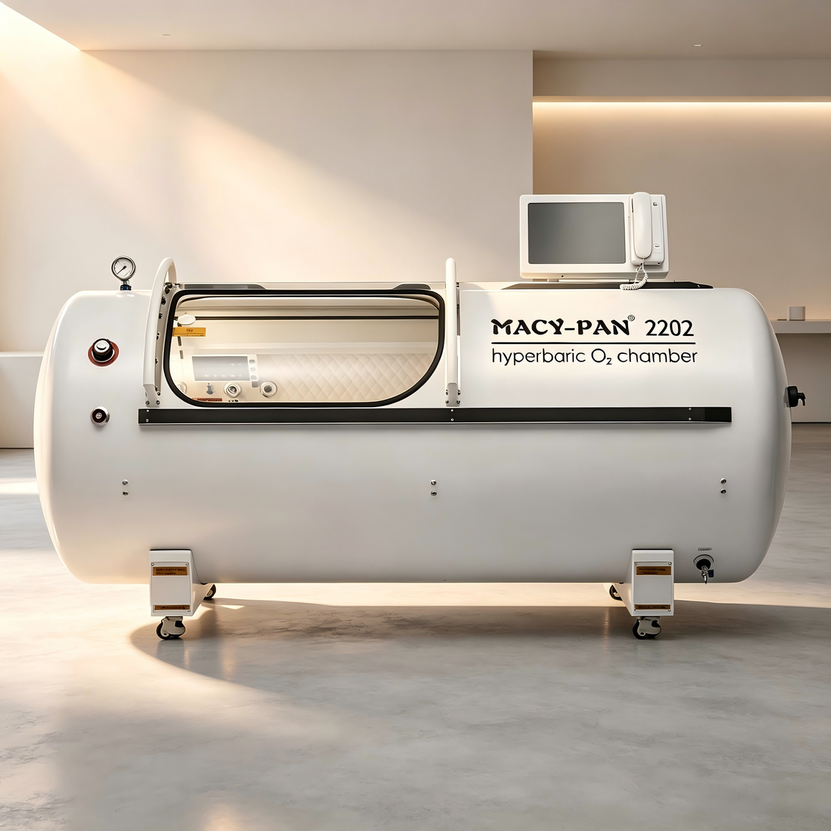 MacyPan HP2202-85 2.0 ATA Hard-Shell Hyperbaric Chamber