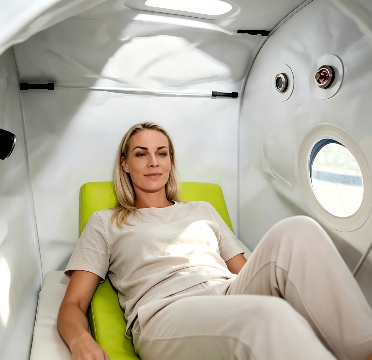 MacyPan ST2200 1.5 ATA Sitting/Lying Soft-Shell Hyperbaric Chamber