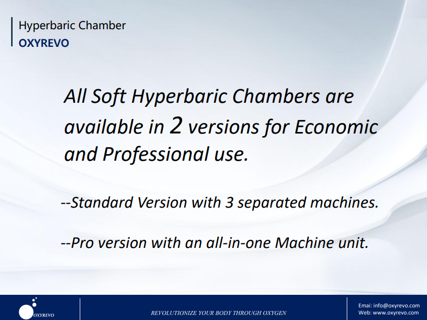 Oxyrevo Apex32 Soft Hyperbaric Chamber