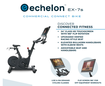 Echelon EX-7s Connect Bike – Premium Smart Cycling | Pre-Order Now (Limited Stock, Ships in 12–16 Weeks)