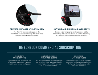 Echelon Row-7s - Luxury Home Fitness